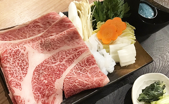 長野県産 和牛(150g)のすきやき定食